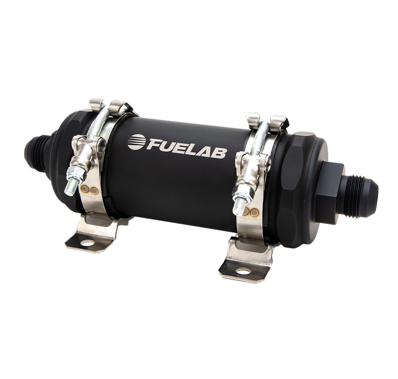 Fuelab 86833 10AN PRO Series Extreme Flow In-Line Fuel Filter (6-Micron) 