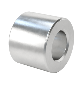 Aluminum Unthreaded Spacer 10 mm OD, 8 mm Long, for M5 Screw Size