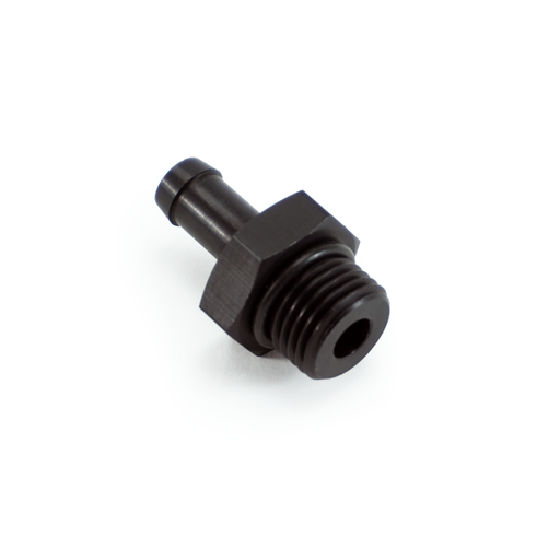 [FIT.6ORBM.313B.0.A.AB] -6ORB Male to 5/16 hose barb, Staight, Aluminum, Anodized Back