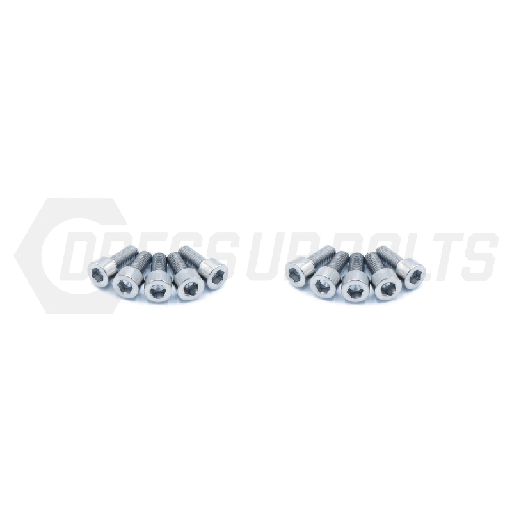 [DUB TOY-020-Ti-P] 2JZ-GTE Titanium Dress Up Bolts Coil Pack Cover Kit - Polished