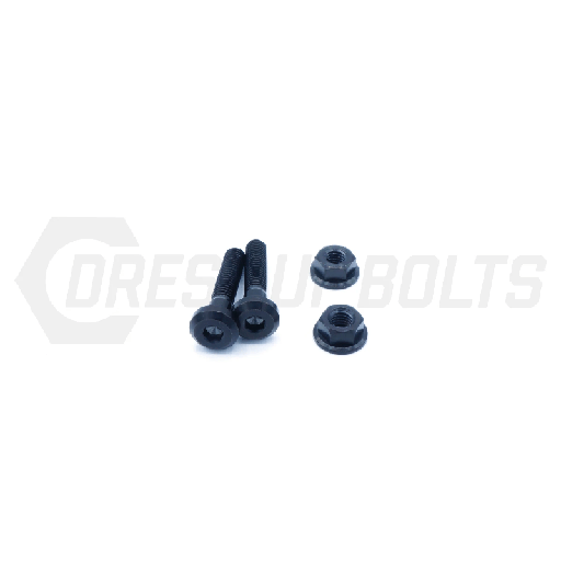 [DUB TOY-022-Ti-BLK] 2JZ-GTE Titanium Dress Up Bolts Throttle Body Kit - Black