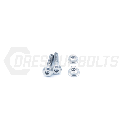 [DUB TOY-022-Ti-P] 2JZ-GTE Titanium Dress Up Bolts Throttle Body Kit - Polished