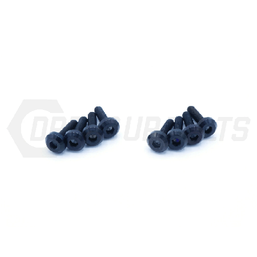 [DUB TOY-019-Ti-BLK] 2JZ-GTE Titanium Dress Up Bolts Valve Cover Kit - Black