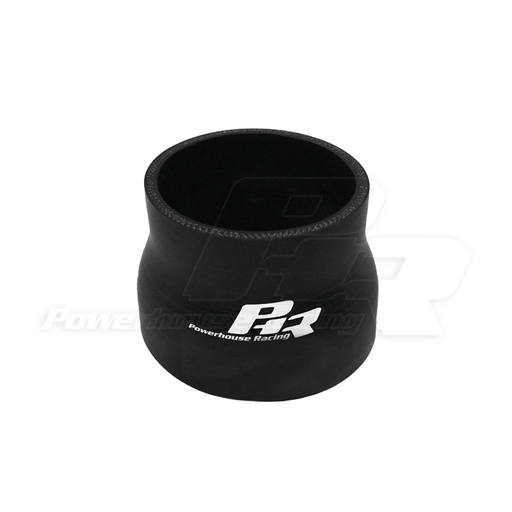 [PHR 000025R40SB-325/400] 3.25" to 4.0" Silicone Reducer, Black