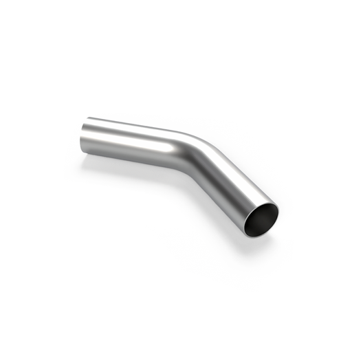 [FB.01.AL.250.12.400.45] Mandrel Bend, Aluminum, 2.5" OD, 45 Degrees
