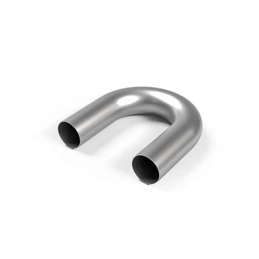 [FB.01.AL.300.12.450.180] Mandrel Bend, Aluminum, 3.0" OD, 180 Degrees
