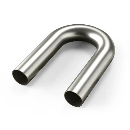 [FB.01.SS.175.16.263.180] Mandrel Bend, Stainless Steel, 1.75 OD, 2.63 CLR, 180 Degrees