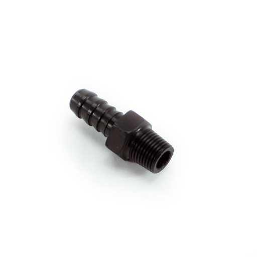 [FIT.18NPTM.313B.0.A.AB] PHR 1/8 NPT male to 5/16 hose barb, Staight, Aluminum, Anodized Back