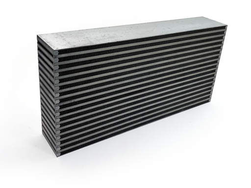 [FB.08.600.300.112] PHR 24 x 12 x 4.5 (600mm X 300mm X 112mm) intercooler core