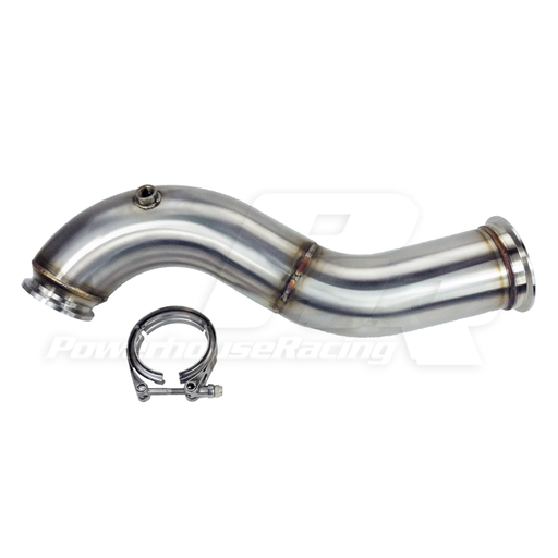 [PHR 01011114.D] PHR 5.0" Stainless Mandrel Bent Downpipe