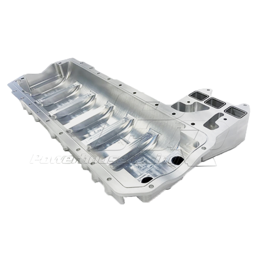 [PHR 200206623-ASSY] PHR Billet Dry Sump Pan for 2JZ, Mazworx Billet Race Block 