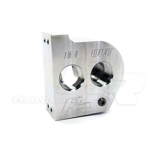 [PHR 01011053] PHR Billet Oil Filter Mount, -12ORB Ports