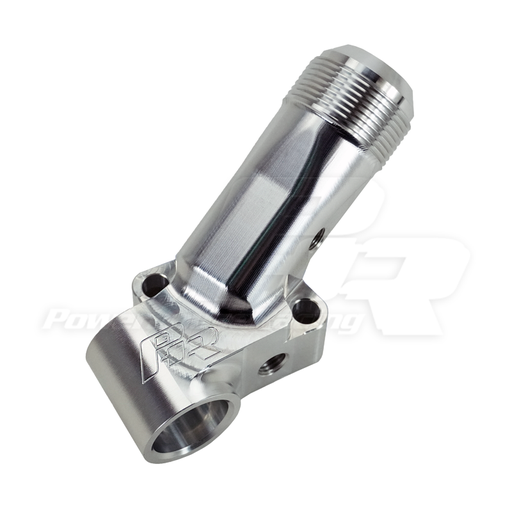 PHR Billet Race Waterneck w/ -20AN Oulet (Fits Large Frame Turbos)