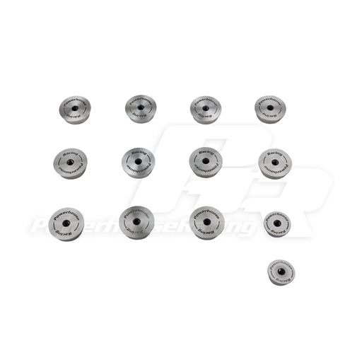 [PHR 01011068] PHR Billet Freeze Plug Set for 2JZ Engine Block, Stainless Steel