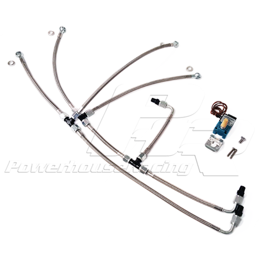 PHR Stainless Boost Control Line Kit for S-Series & V-Series Turbo Kits