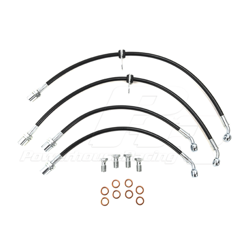 [PHR 01020303] PHR Stainless Brake Lines for 1993-1998 Supra with NA Brakes