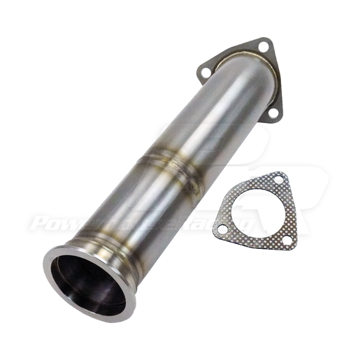 [PHR 01011108.JS] PHR Stock Twin Downpipe Upper Pipe (JDM, Supra Twins)