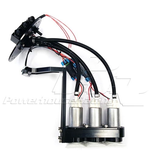 [PHR 03081211] PHR Triple Walbro 400 and 525 LPH Fuel Pump Hanger for SC300