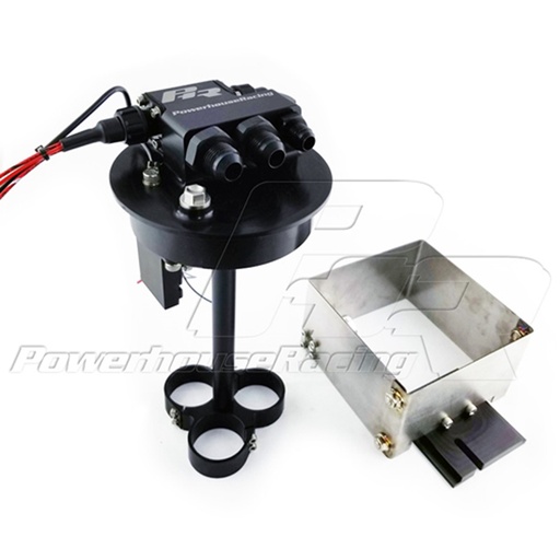 [PHR 02061209] PHR V3 CNC Triple Walbro 485 Fuel Pump Hanger for R32