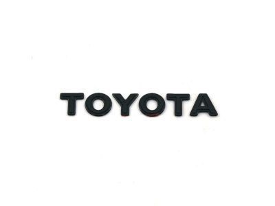 [To 75441-14190] Toyota 'Toyota' Emblem Dark Grey 