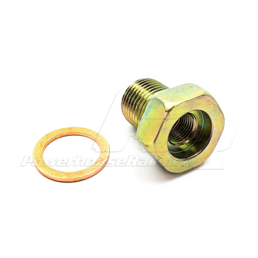 [To 90402-16015] Toyota Oil Pressure Switch Adapter for 1997-98 Non-VVT-i Supra (Late Model Block)