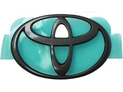 [To 75471-14010] Toyota Symbol Rear Emblem, Dark Grey 