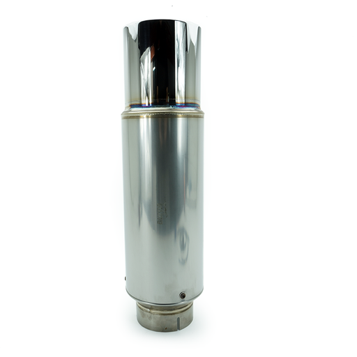 [FB.11.S.4.6.12.5.5] PHR Burns 4" Muffler with 5" polished tip