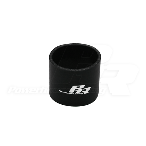 [PHR 000025C40SB-225] 2.25" ID 4 Ply Silicone, Gloss Black, 3" Long