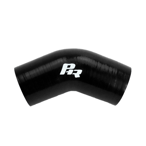[PHR 00002545SB-250x300] 2.5" ID 45 Degree Coupler, 3" Legs, Black