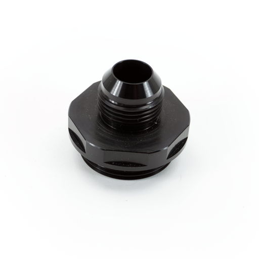 [FIT.20ORB.12ANM.0.A.AB] -20ORB to -12AN male fitting, Straight, Aluminum, Anodized Black