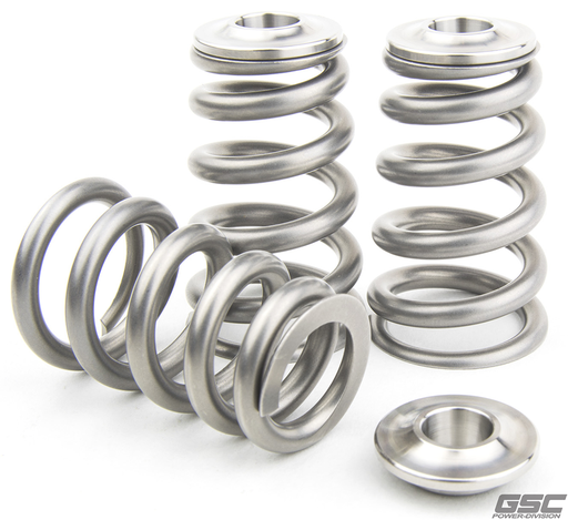 [GSC5086] GSC 2JZ EXTREME Ti Retainer and Conical Spring Kit (w/seats)