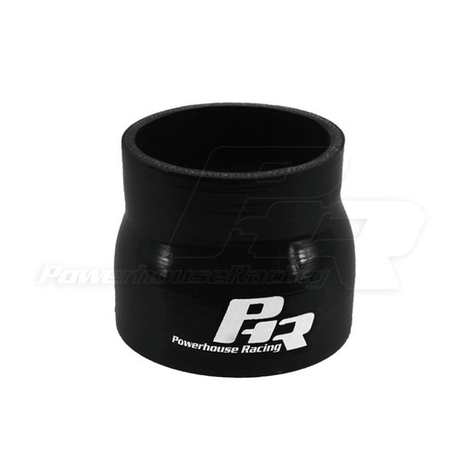 [PHR 000025R40SB-350/375] 3.5" to 3.75" Silicone Reducer, Black