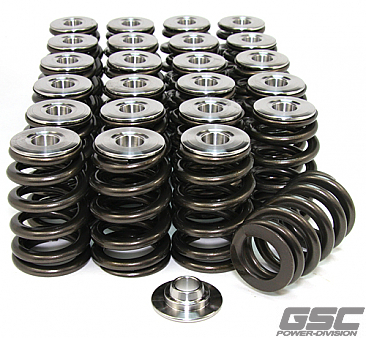 [GSC5066] GSC P-D Toyota 2JZ-GTE Single Conical Valve Spring and Ti Retainer Kit