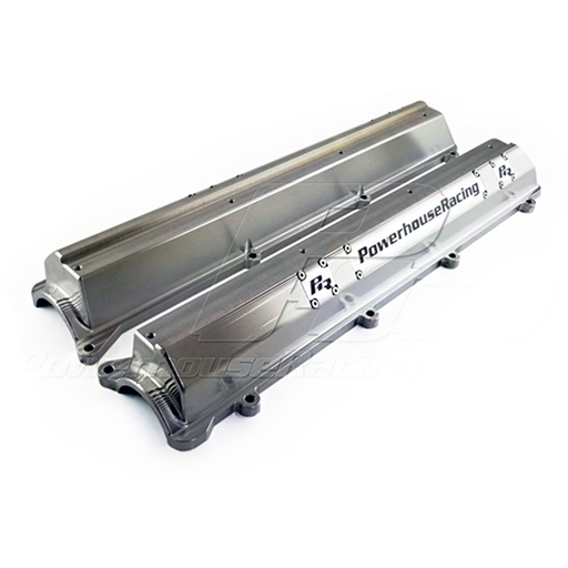 PHR Flex Billet Valve Covers for 2JZ, non-VVT-i, for Dry Sump (No Oil Cap)