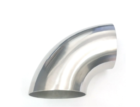 [Ticon 101-10254-3112] TI Elbow: 4.0" Titanium 90 Degree Elbow 1.25D 1.2mm/.047" No Leg