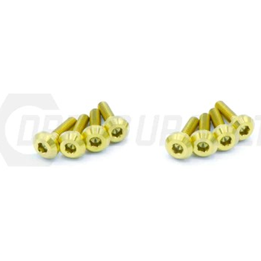 [DUB  TOY-019-Ti-GLD] 2JZ-GTE Titanium Dress Up Bolts Valve Cover Kit - Gold