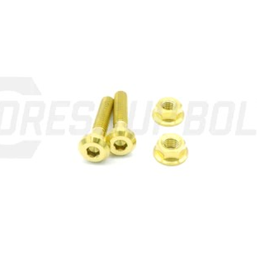 [DUB TOY-022-Ti-GLD] 2JZ-GTE Titanium Dress Up Bolts Throttle Body Kit - Gold