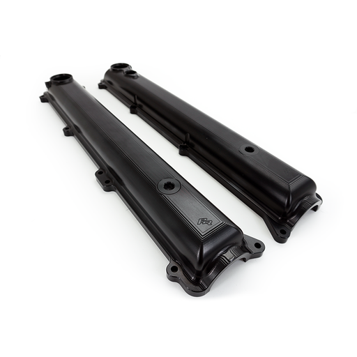 PHR Rigid Ultralight Billet Valve Covers for 2JZ-GE non-VVT-i, with Cam Sensor Boss on Intake - Distributor Delete - Coil Over Plug Conversion