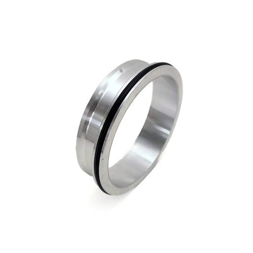 [PHR 00001002.400-2.A] PHR Weld Ferrule With O-ring for PHR Pinless Dual Seal Clamp, 4.0 Inch, Aluminum