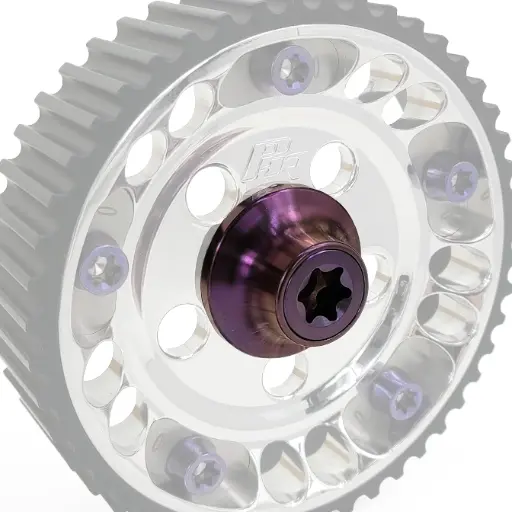 PHR Titanium Cam Gear Bolt and Accent Washer for 2JZ