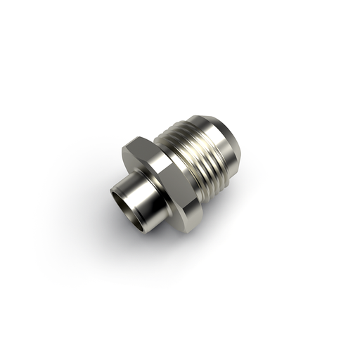 [FIT.GTEPRESS.I.12ANM.0.S] PHR -12AN Male Press-In Fitting for OEM 2JZ-GTE Valve Covers, Intake Side, Grommet Style PCV Valve