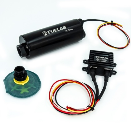 [FLB 20815] Fuelab In-Tank Twin Screw Brushless Fuel Pump Kit w/Remote Mount Controller/65 Micron - 1100 LPH