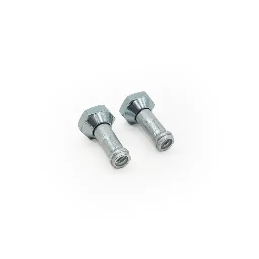 [FIT.M1415F45.10B.0.A.0.X2] M14X1.5 45 Degree Flare Female to 10mm Barb Fitting for Transmission Cooler, Straight, Set of Two