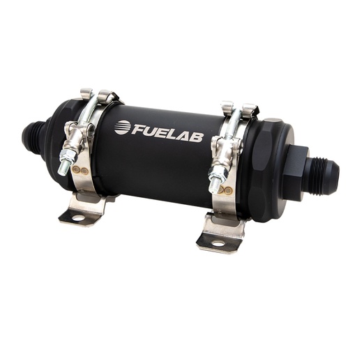 [FLB 86833] Fuelab 86833 10AN PRO Series Extreme Flow In-Line Fuel Filter (6-Micron) 