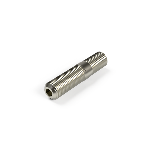 [H.04.109.IH.14.150.40.Z] Stud, Class 10.9, Internal Hex, M14X1.5, 60mm Long, Zinc Plated