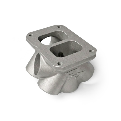 [FB.06.SS.3D.T6.T.6.168.2.168] PHR 3D Printed Collector, T6, Divided, Stainless Steel